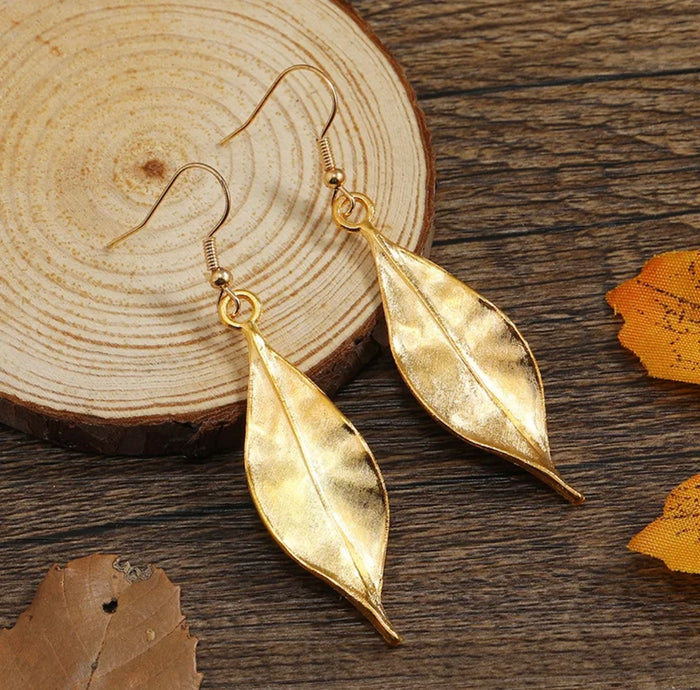 Long Leaf Earrings (FW)