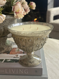 Old Soul Candle Co. Mercury Glass Candle: Tupelo Honey