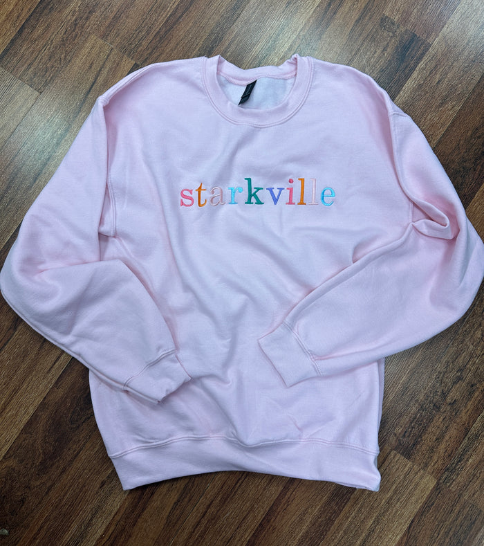Pink Starkville Sweatshirt