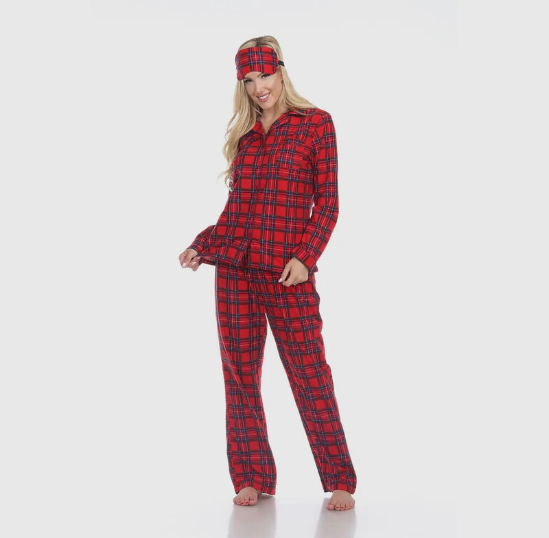 Red Plaid Pajamas
