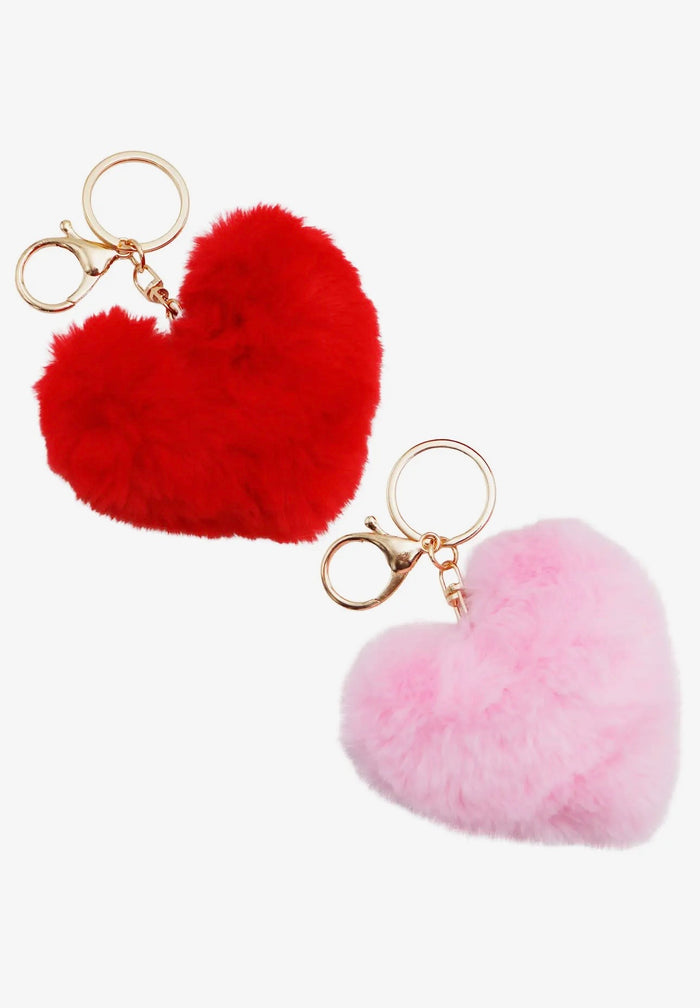 ❤️ Fuzzy Heart Charms