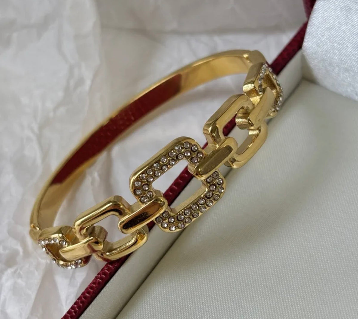 Square Bangle Bracelet