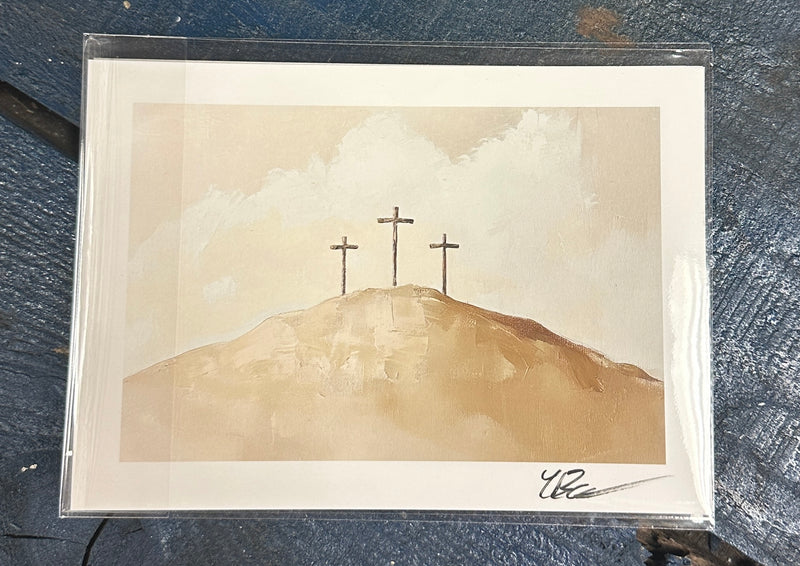 Calvary 5x7 Print, Unframed Horizontal