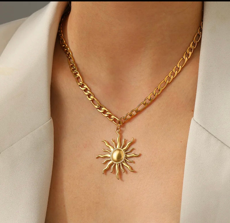 Gold Sunshine Necklace (FW)