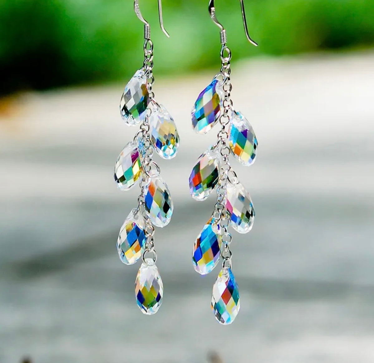 Crystal Drop Earrings