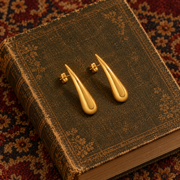 Gold OR Silver Drop Earrings