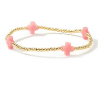 Colorful Cross Beaded Bracelet (FW)