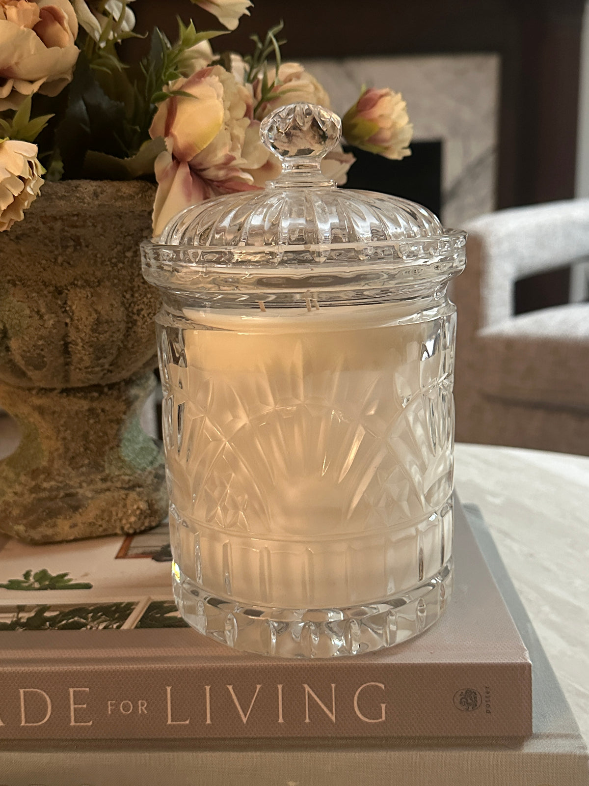 Crystal Canister Candle: Vanity