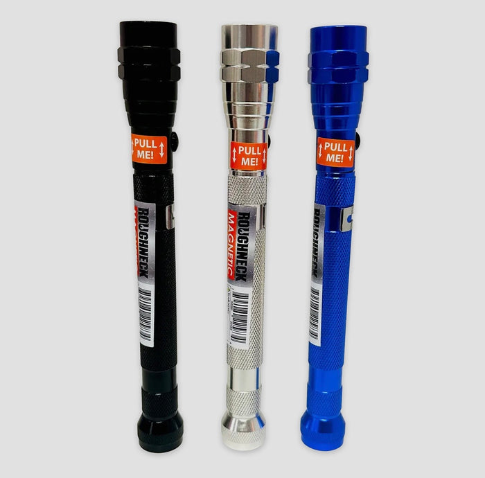 Telescoping Flashlight with Magnet