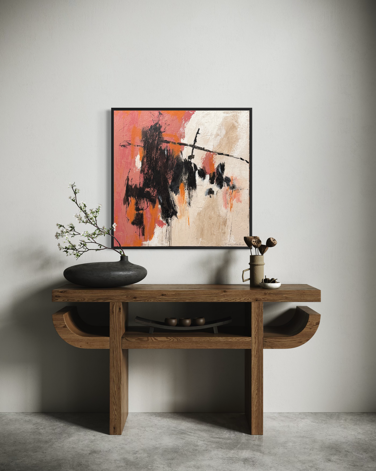 “Ode to Robert Motherwell” Original Painting