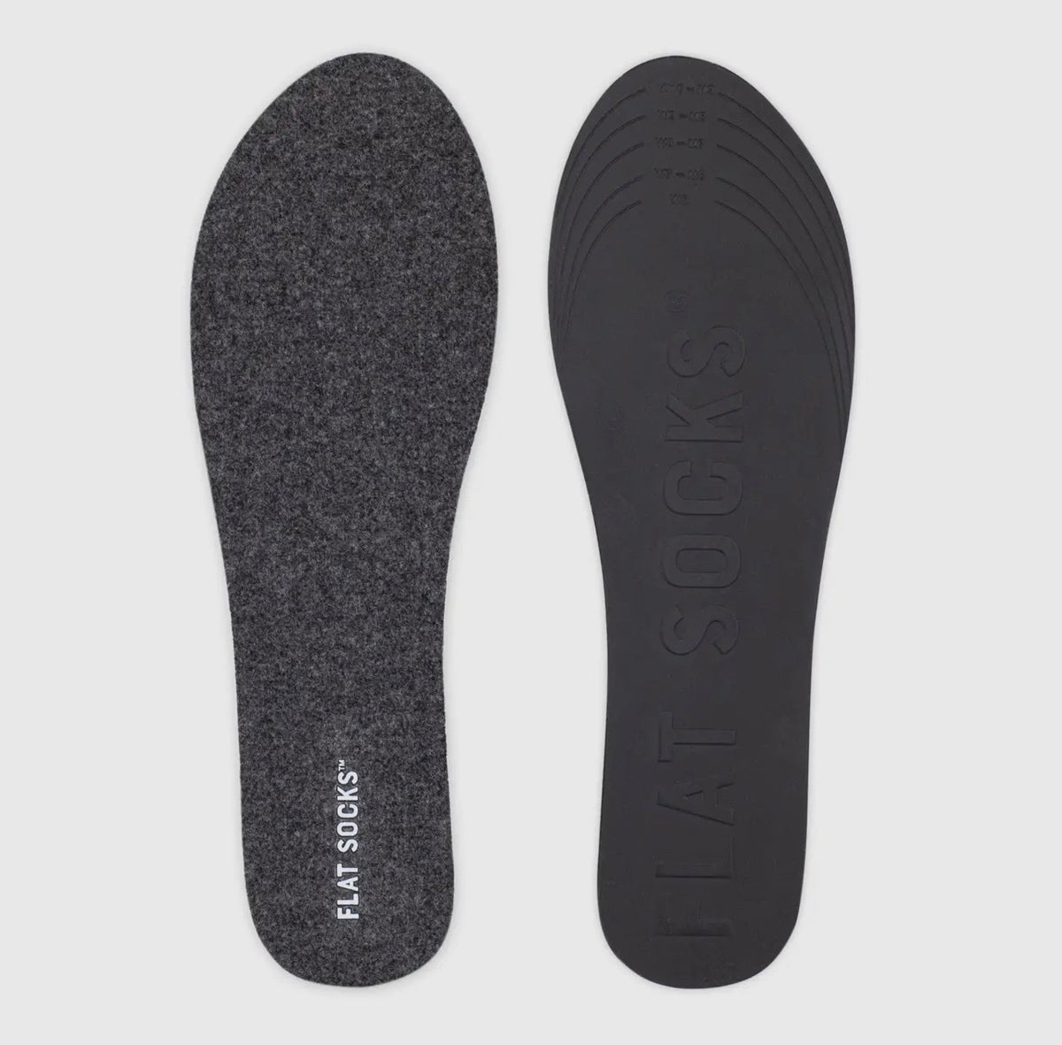 Flat Socks: Large