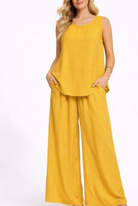 Mustard Tank Top