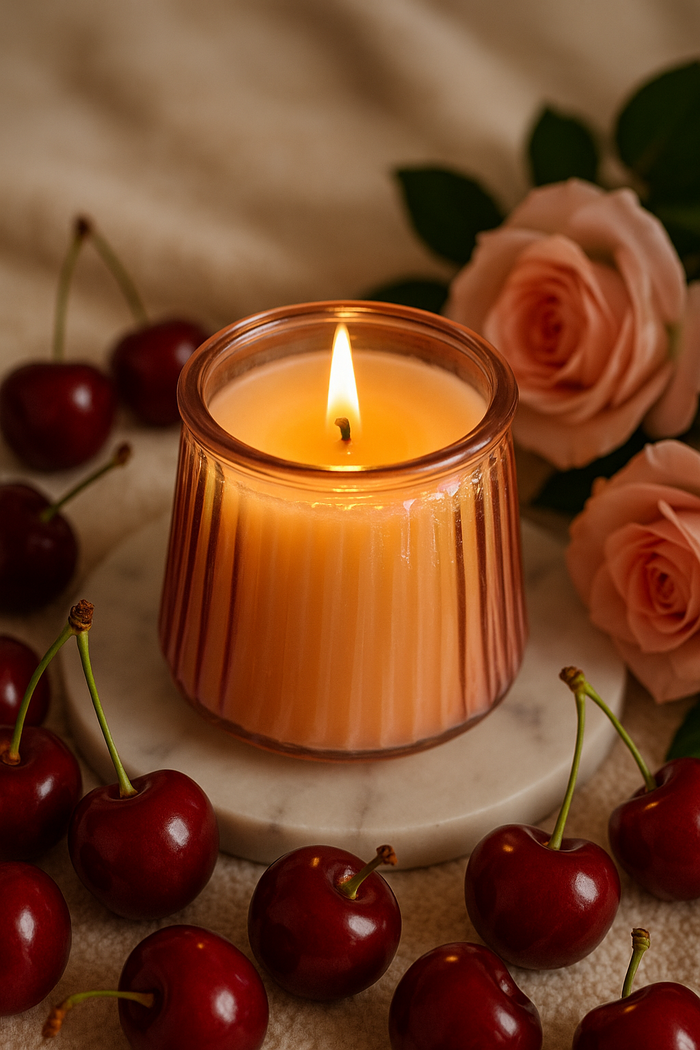 Lost Cherry – Coconut Apricot Wax Candle (6 oz)