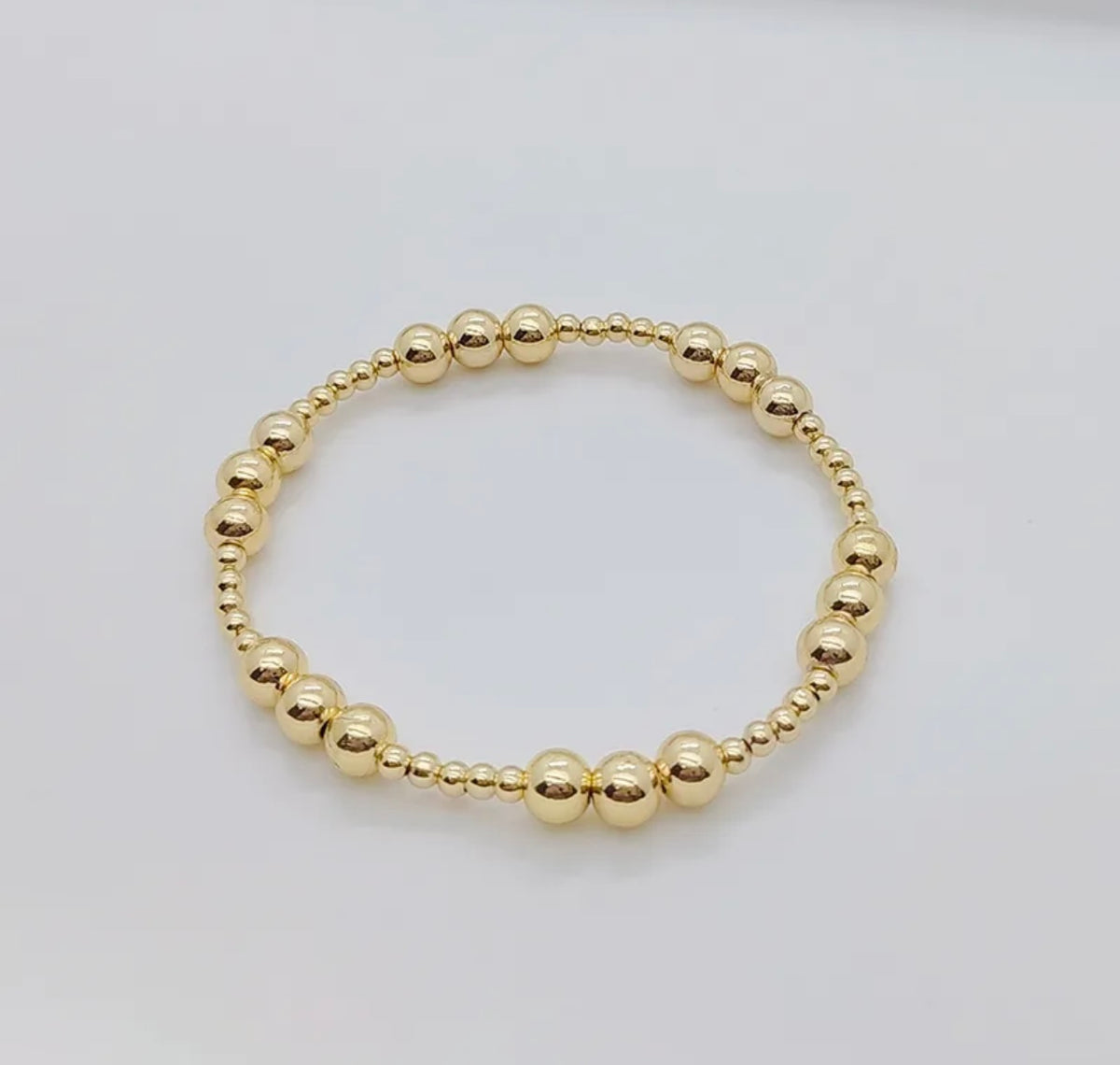 Style B Gold Beaded Bracelet (FW)