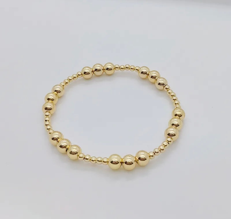 Style B Gold Beaded Bracelet (FW)