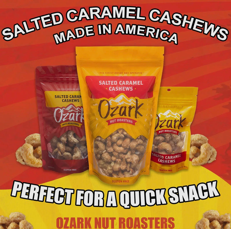 7oz Salted Caramel Cashews