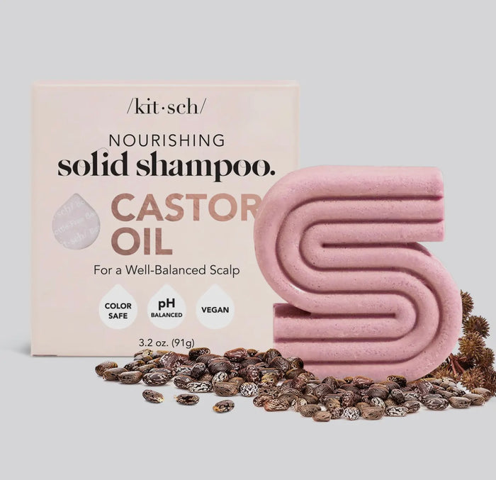 Castor Oil Solid Shampoo