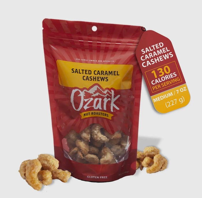 7oz Salted Caramel Cashews