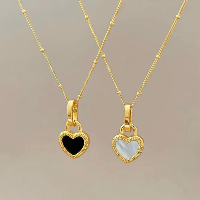 Reversible Heart Necklace (FW)