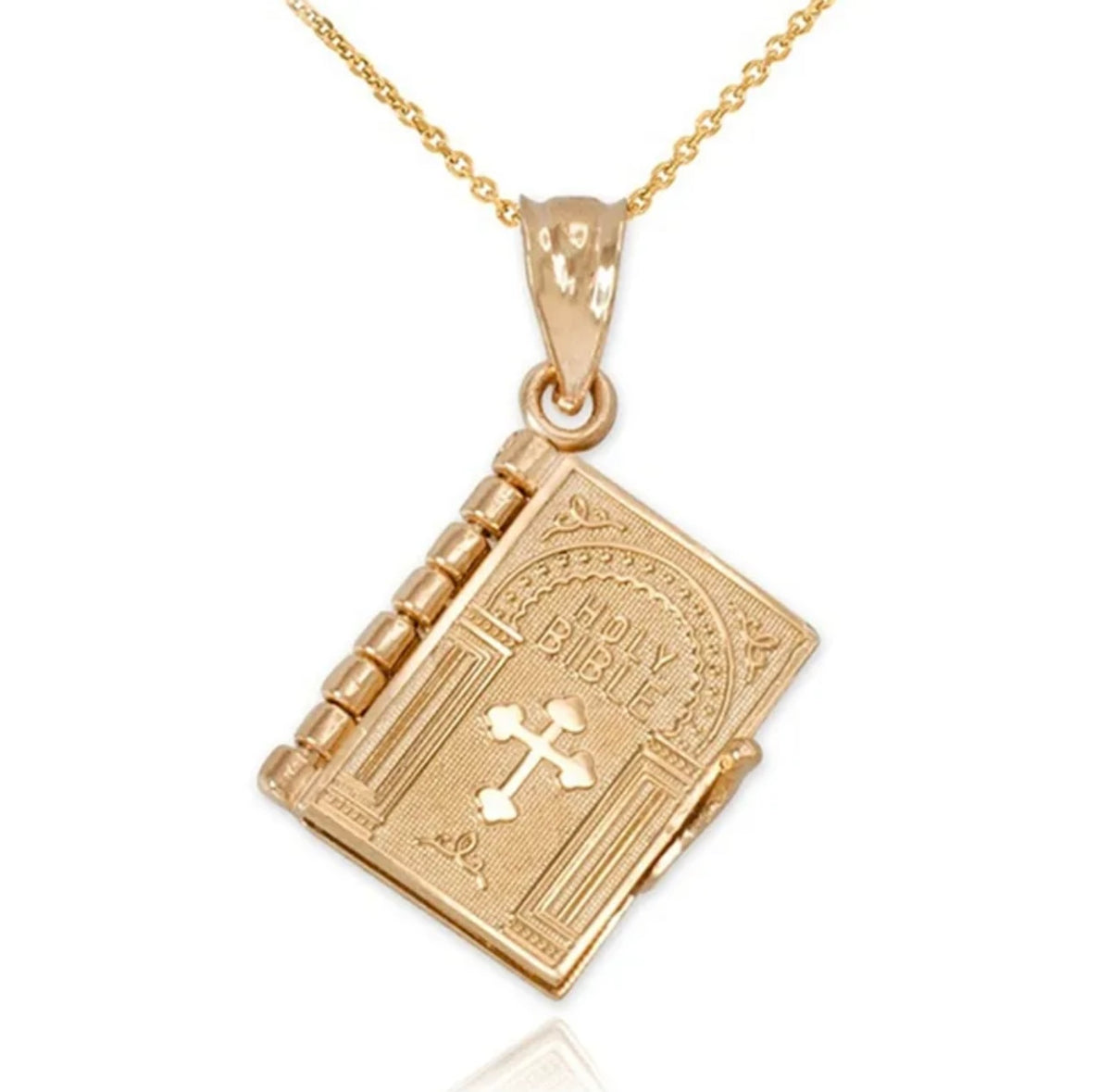 Holy Bible/Lord’s Prayer Necklace