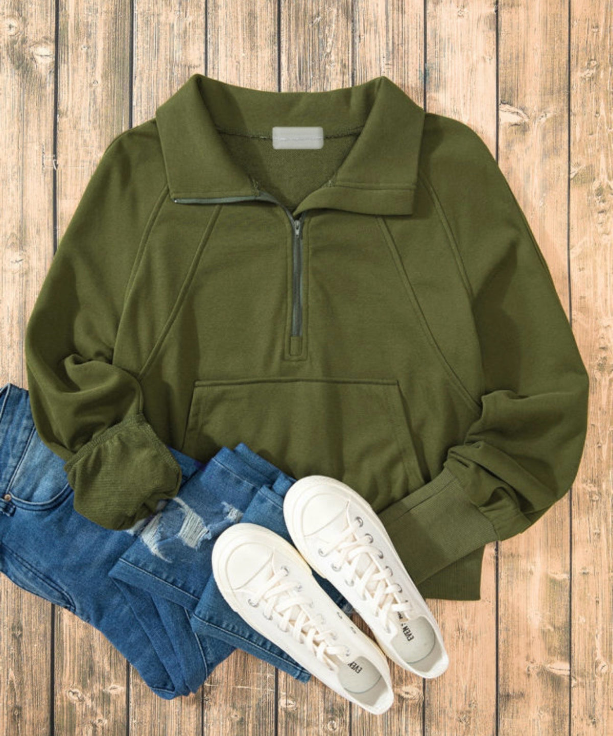 *Available in Store* Green Pullover