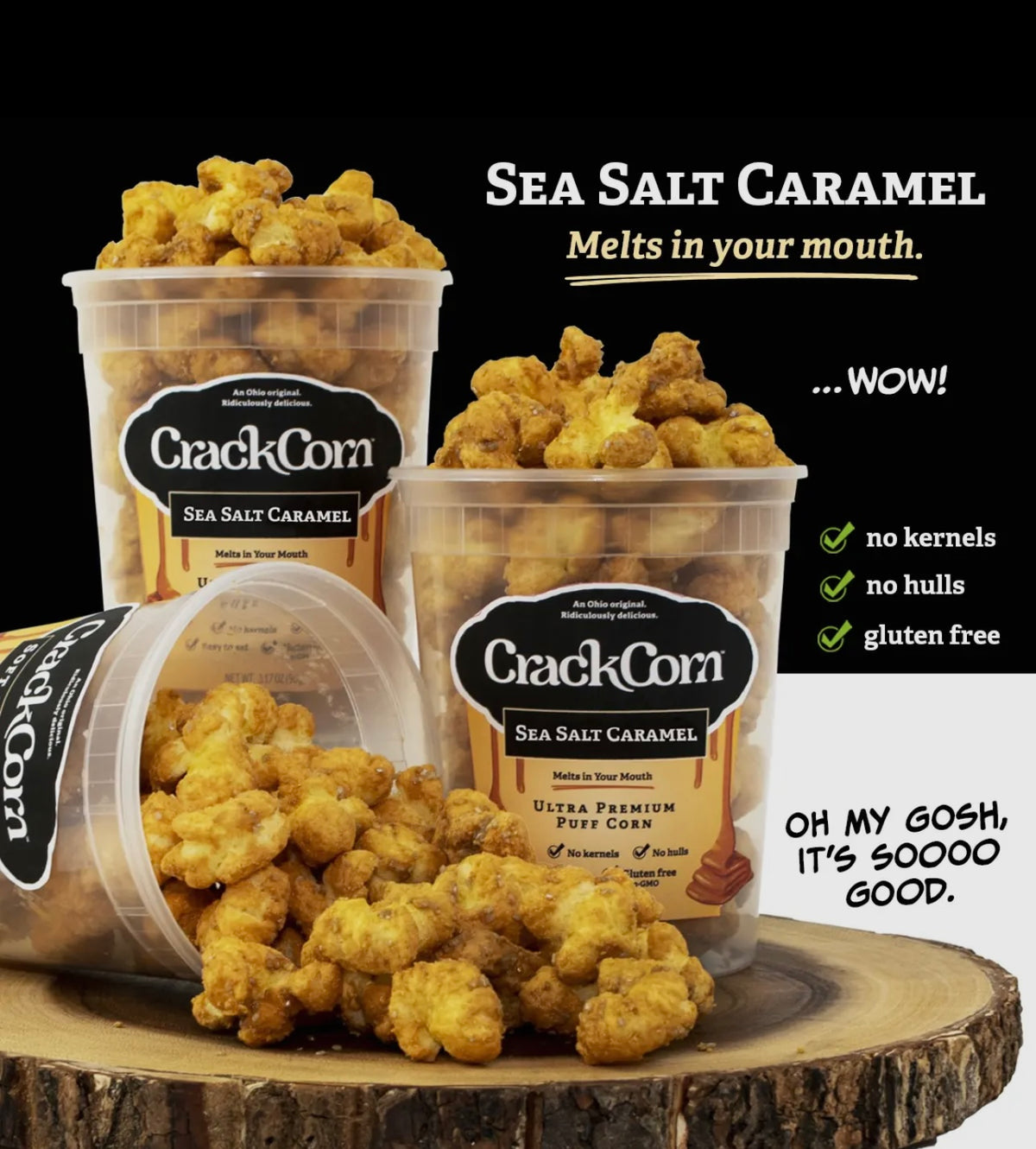 Crack Corn: Sea Salt Caramel