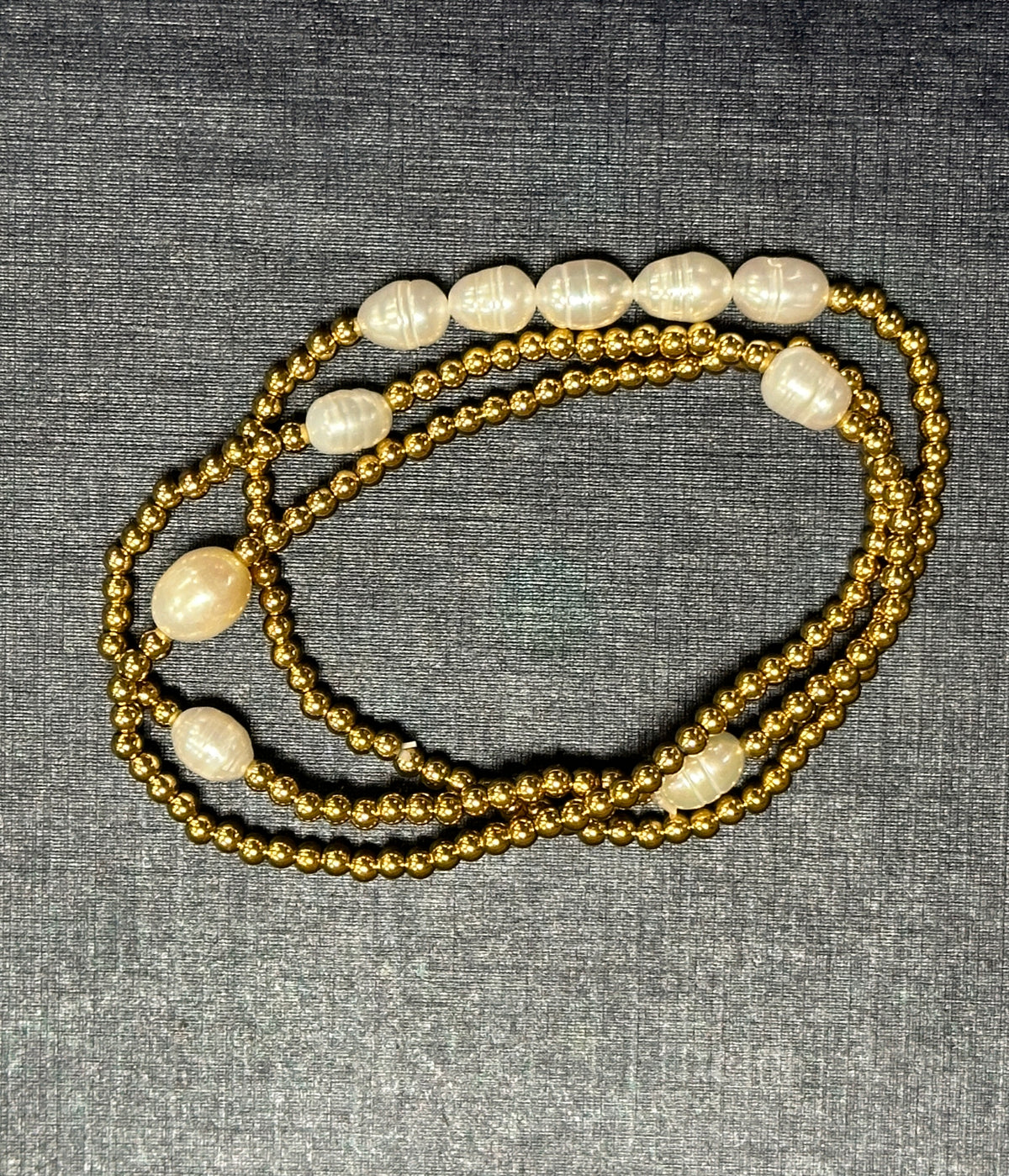 Set of 3 Pearl Bracelets