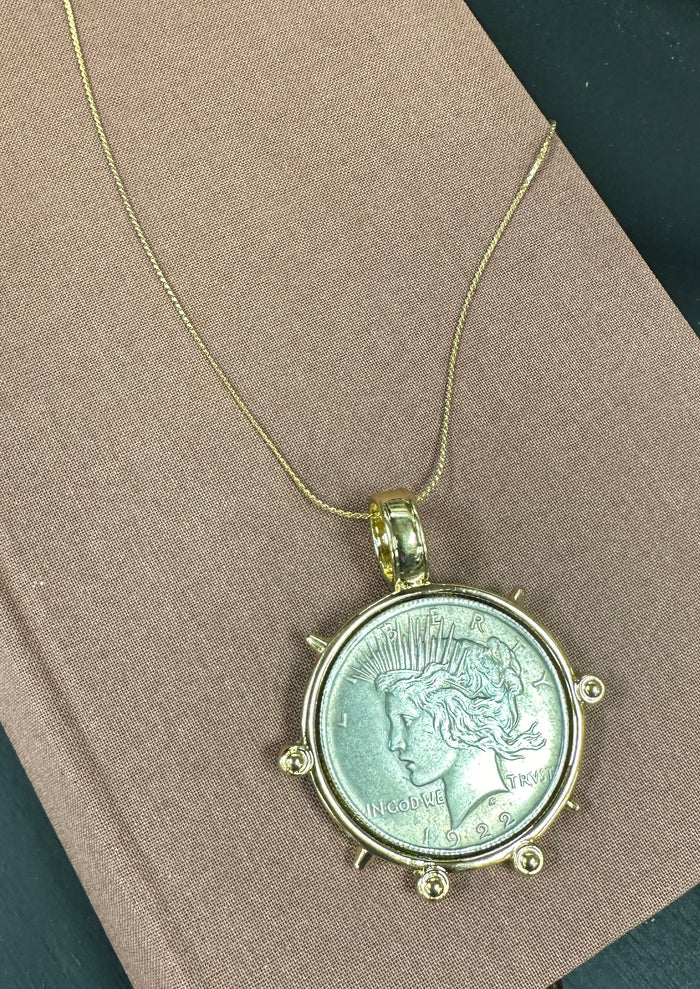 18” Liberty Coin Necklace