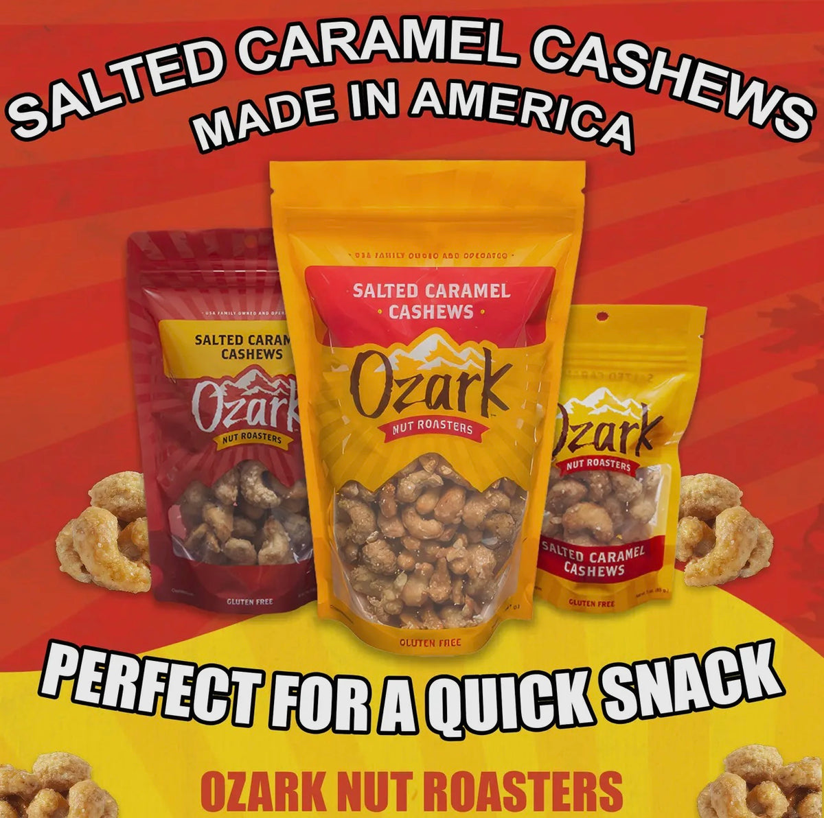 3oz. Salted Caramel Cashews