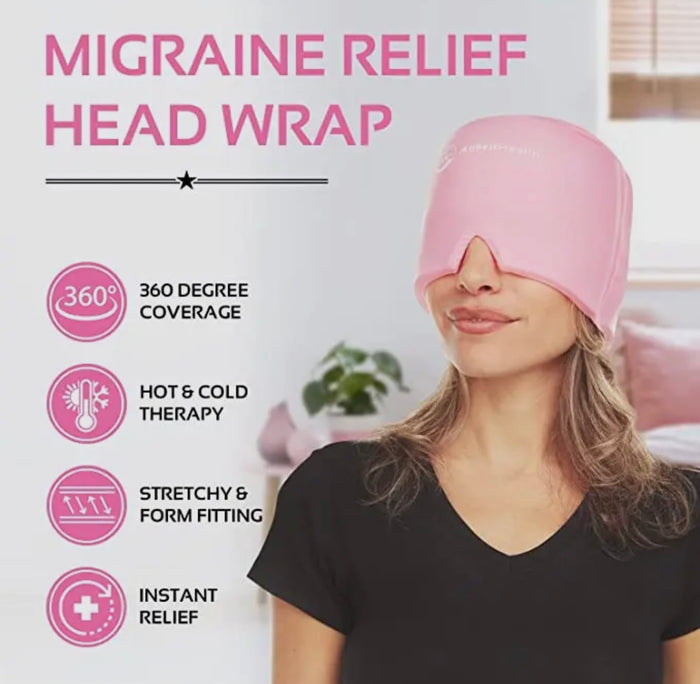 Hot/Cold Headache Relief Compression Cap