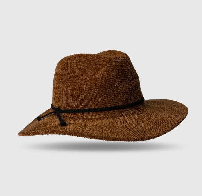 *Available in Store* Foldable Hat in Brown