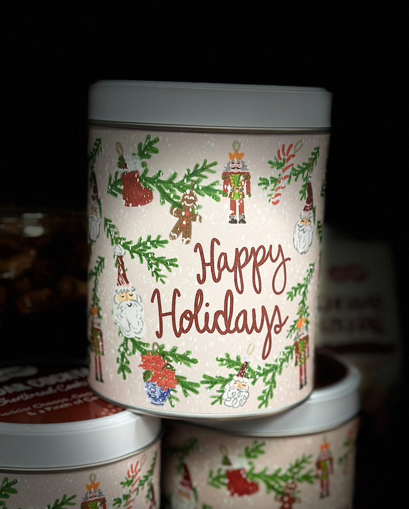 Mississippi Cheddar Cookie Tin