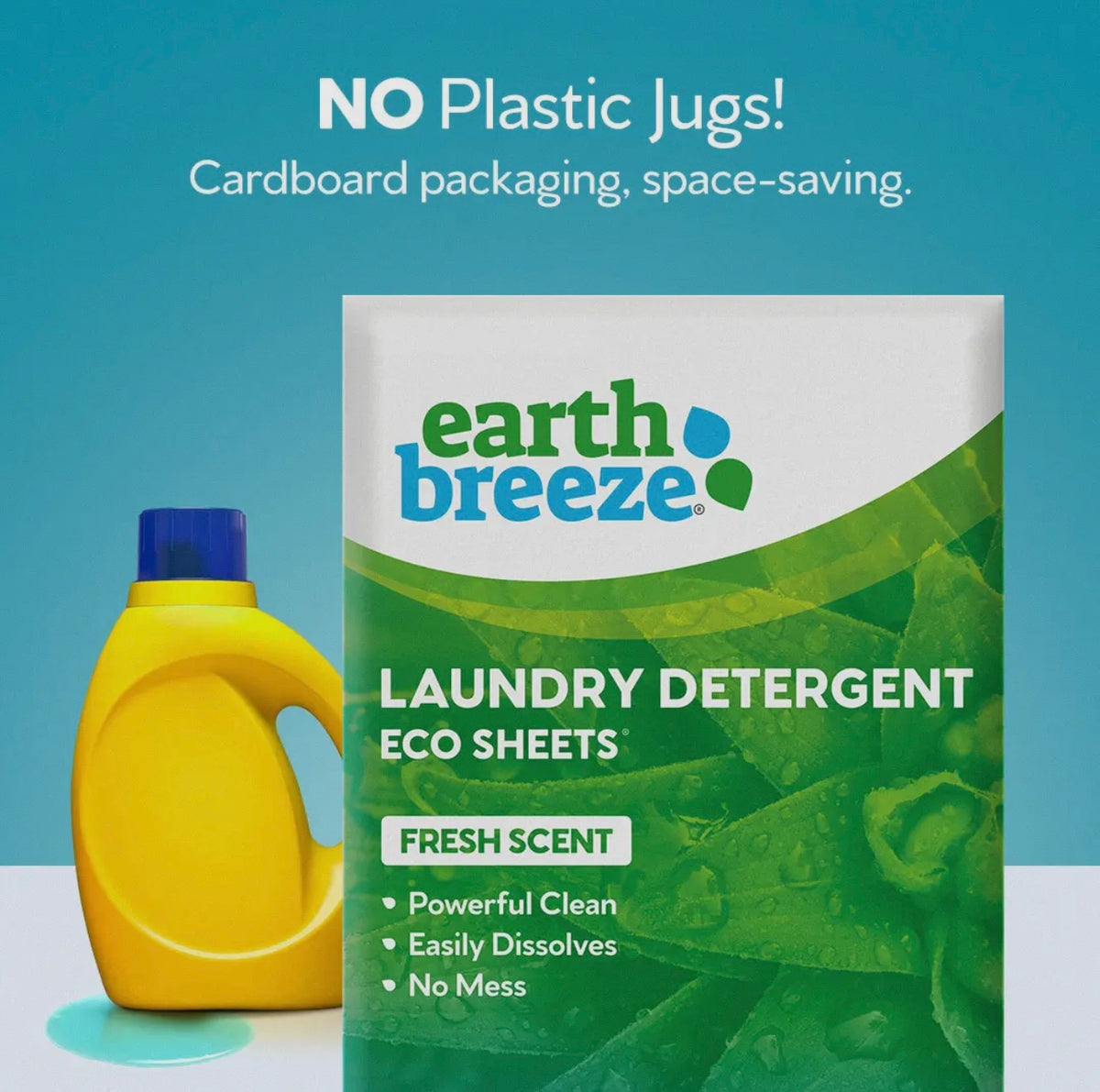 Earth Breeze Detergent Sheets