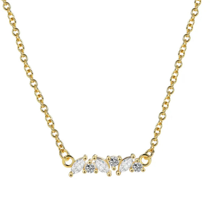 CZ Bar Necklace