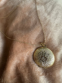 Gold Locket Necklace (FW)