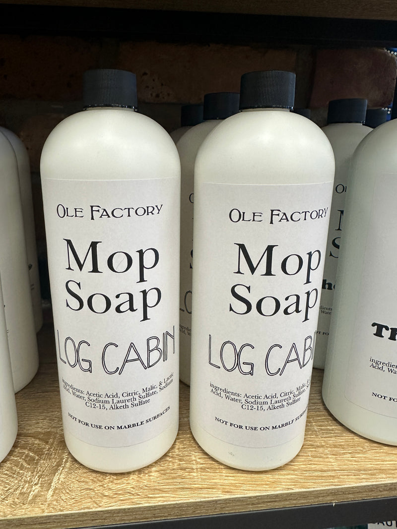 Mop Soap: Log Cabin