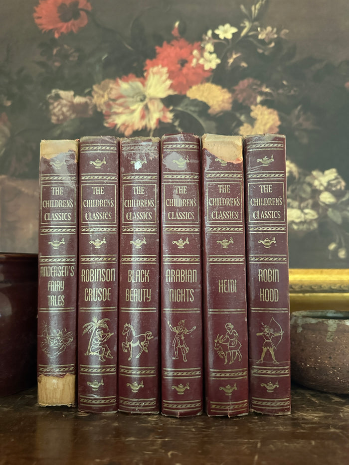 Set of 6: Vintage Books