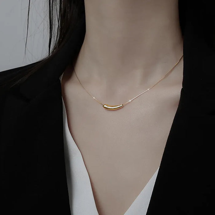 Gold Geometric Necklace