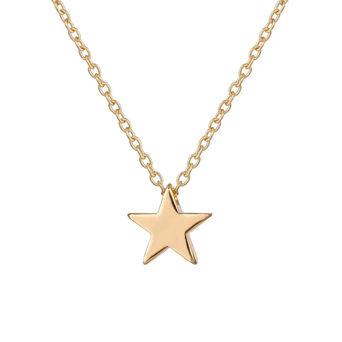 Gold Star Necklace