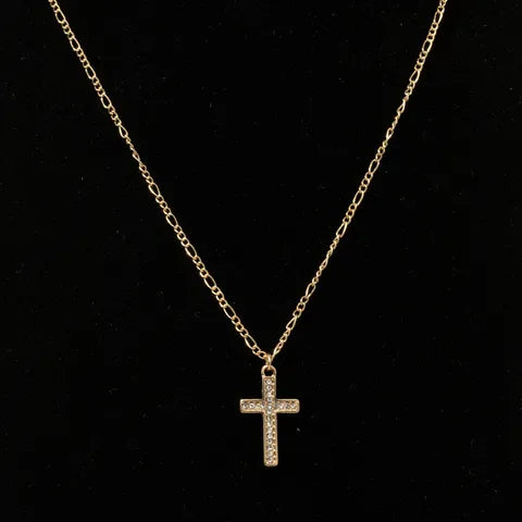 Sparkly Cross Necklace