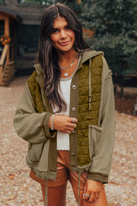 *WEBSITE EXCLUSIVE* Lori Quilted Hooded Jacket