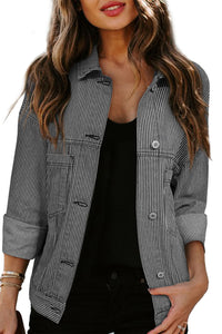 *WEBSITE EXCLUSIVE* Emma Oversized Pocketed Denim Jacket