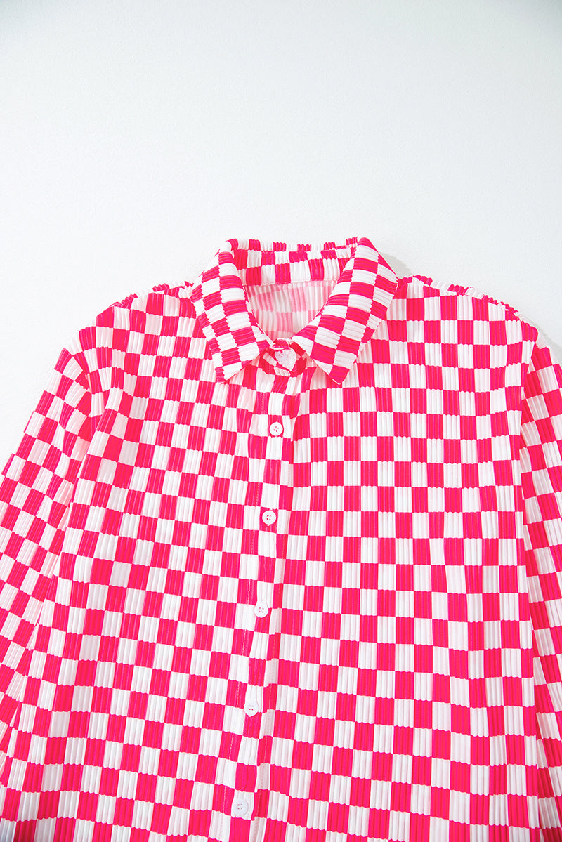 *WEBSITE EXCLUSIVE* Pink Checked Pajamas