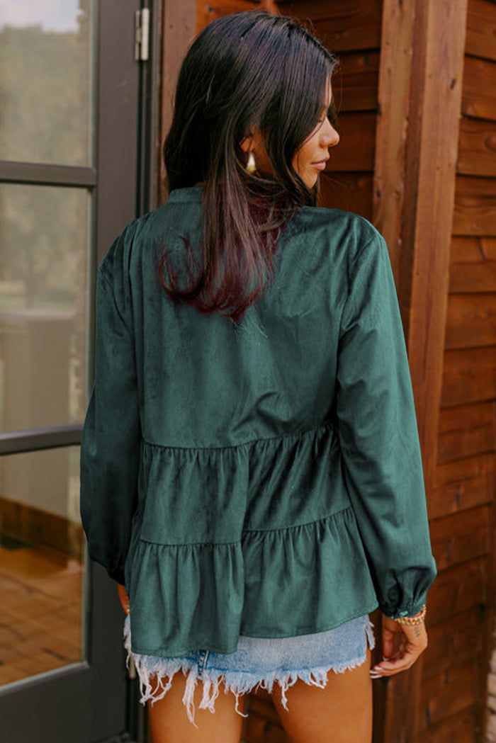 *WEBSITE EXCLUSIVE* Ruffle Tiered Shirt