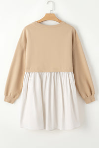 *WEBSITE EXCLUSIVE* Laurel Sweatshirt Flowy Pleated Mini Dress