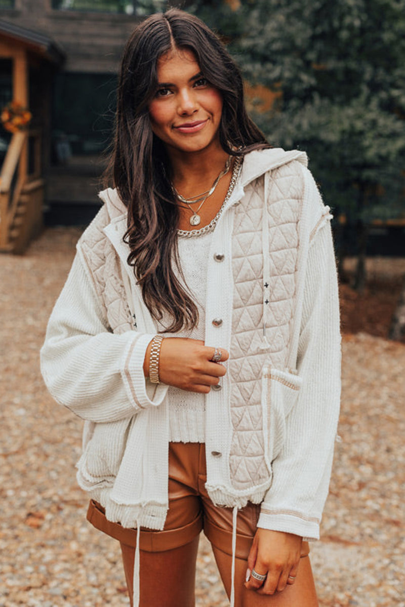 *WEBSITE EXCLUSIVE* Lori Quilted Hooded Jacket