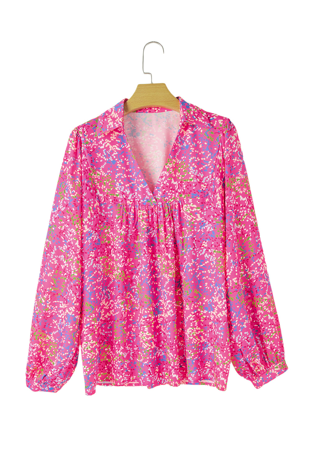 *WEBSITE EXCLUSIVE*  Print  Babydoll Blouse