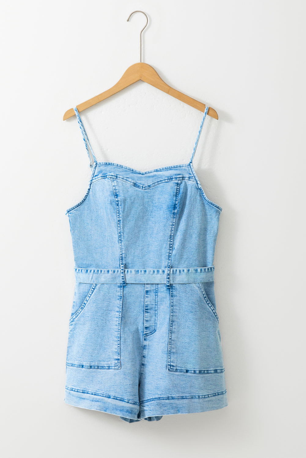 *WEBSITE EXCLUSIVE* Denim Romper