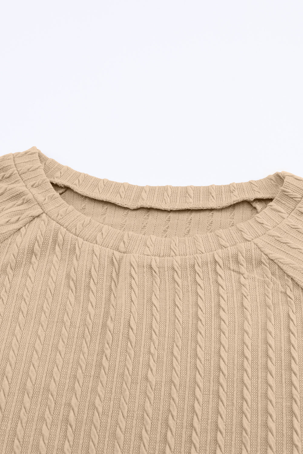 *WEBSITE EXCLUSIVE* Textured Knit Long Sleeve Top