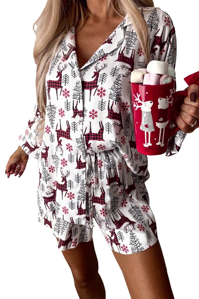 *WEBSITE EXCLUSIVE*Christmas Deer Loungewear Set